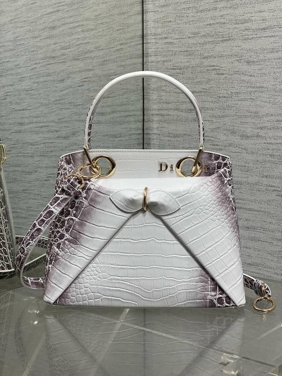 Bow Top Handle Bag 0010
